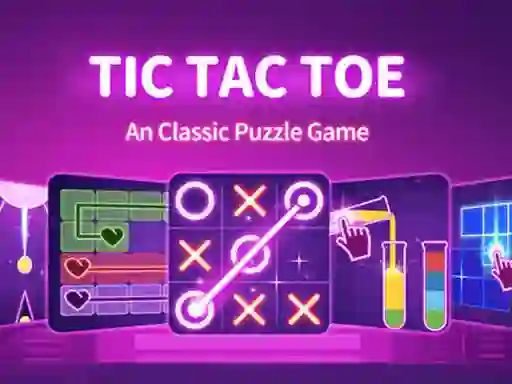 لعبة Tic Tac Toe: A Group Of Classic Game على الانترنت