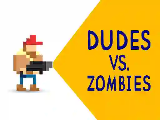 لعبة Dudes vs. Zombies على الانترنت
