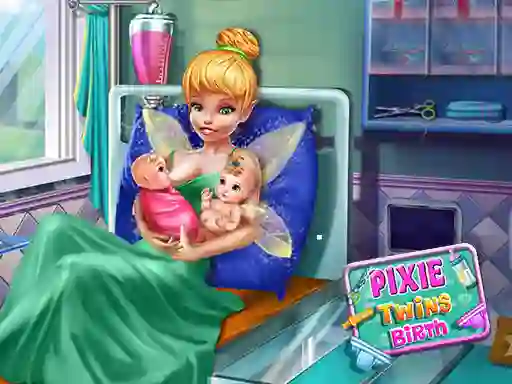لعبة Pixie Twins Birth على الانترنت
