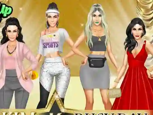 لعبة Kim K Busy Day على الانترنت