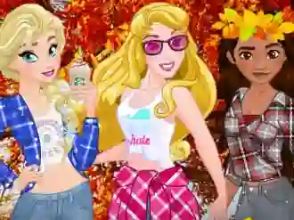 لعبة Princess Fall Flannels على الانترنت