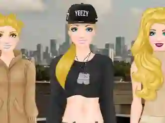 لعبة Barbies Yeezy Line على الانترنت