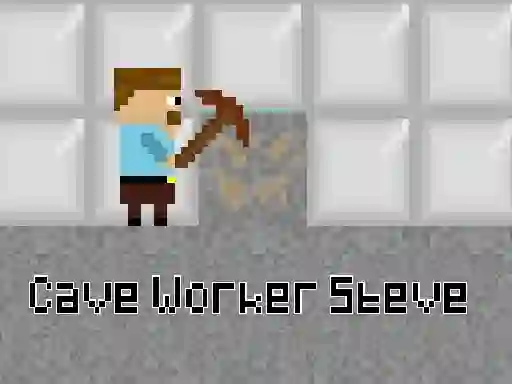 لعبة Cave Worker Steve على الانترنت
