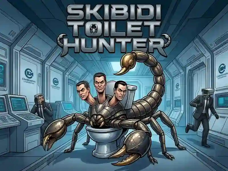 لعبة Skibidi Toilet Hunter على الانترنت