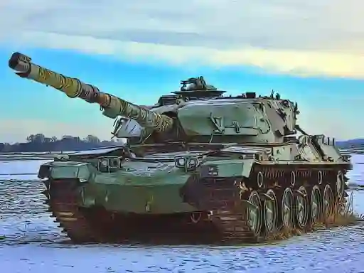 لعبة Military Tanks Jigsaw على الانترنت