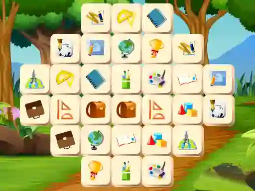 لعبة School Mahjong Deluxe على الانترنت