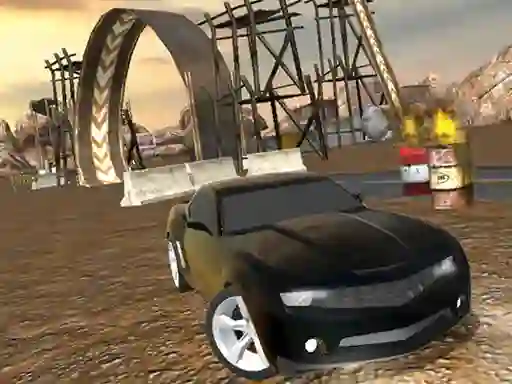 لعبة Muddy Village Car Stunt على الانترنت