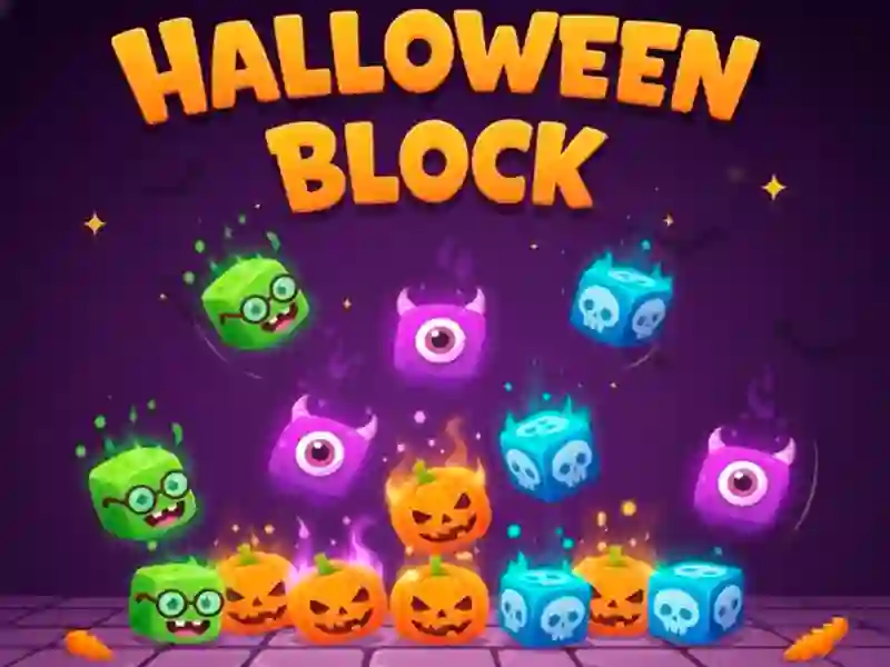 لعبة Halloween Block على الانترنت