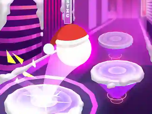 لعبة Hop Ball 3D: Dancing Ball on Marshmello Tiles Road على الانترنت