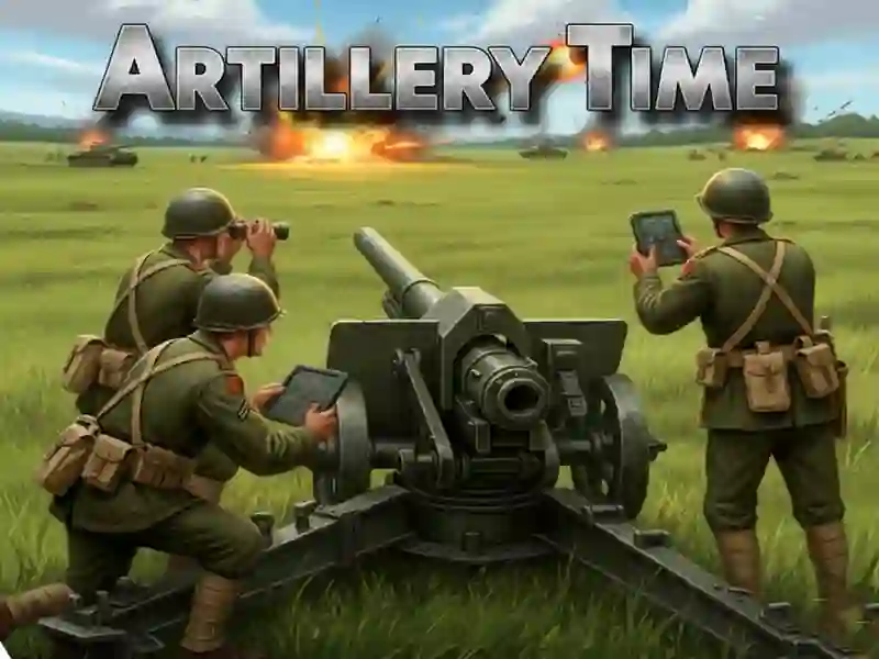 لعبة Artillery Time على الانترنت