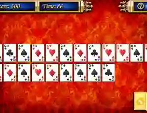 لعبة Accordion Solitaire على الانترنت