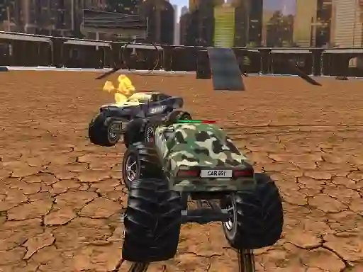 لعبة Demolition Monster Truck Army على الانترنت