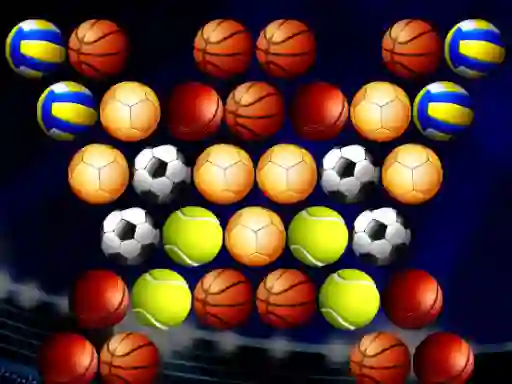 لعبة Bubble Shooter Golden Football على الانترنت