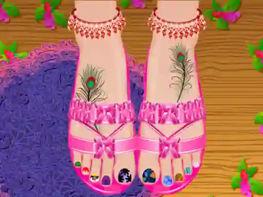 لعبة Rena's Pedicure Spa على الانترنت