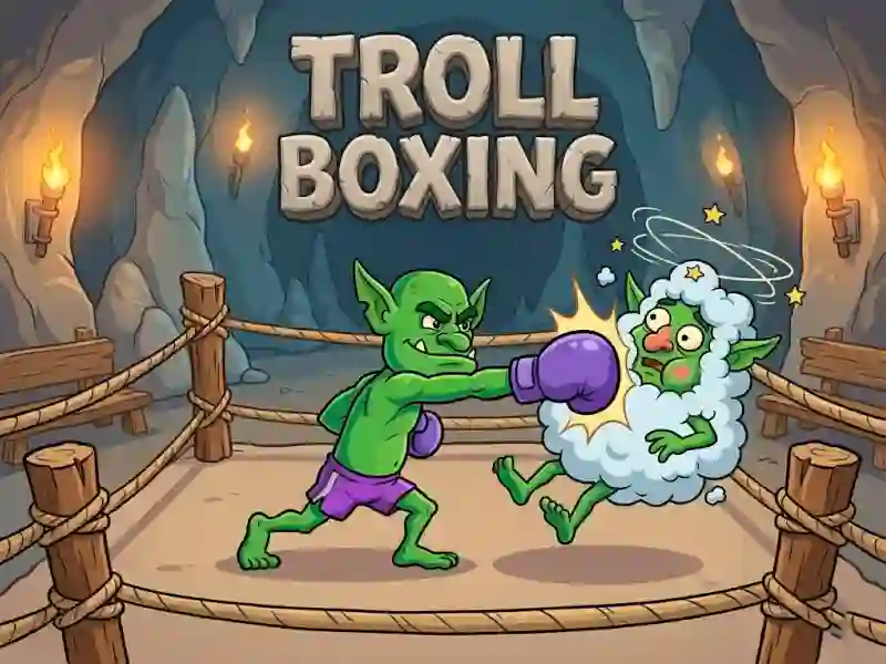 لعبة Troll Boxing على الانترنت