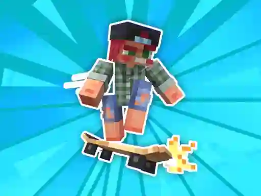 لعبة Noob and Pro Skateboarding على الانترنت
