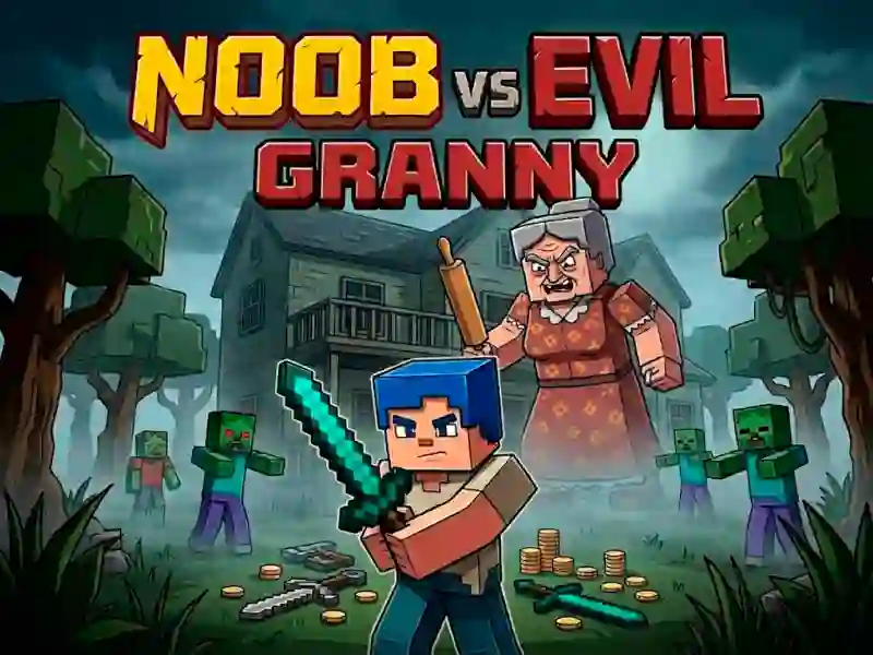 لعبة Noob vs Evil Granny على الانترنت
