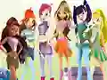 لعبة Winx Club Puzzle Collection على الانترنت