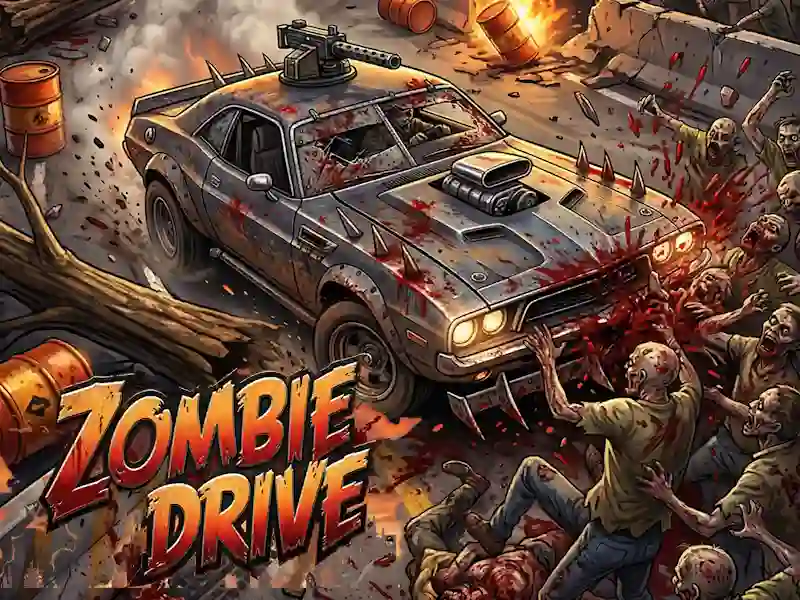 لعبة Zombie drive على الانترنت