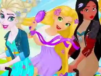 لعبة Disney Princess Tandem على الانترنت