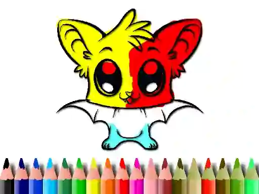 لعبة Cute Bat Coloring Book على الانترنت