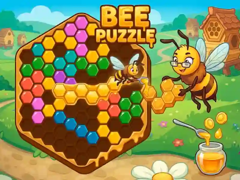 لعبة Bee Puzzle على الانترنت