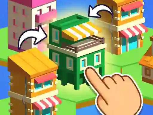لعبة Crafty Town Merge City على الانترنت