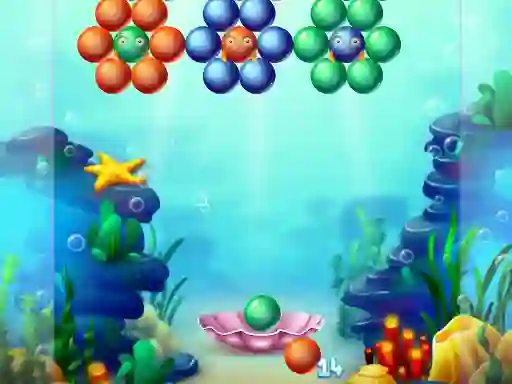 لعبة Aqua Bubble Shooter على الانترنت