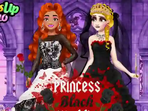 لعبة Princess Black Wedding Dress على الانترنت