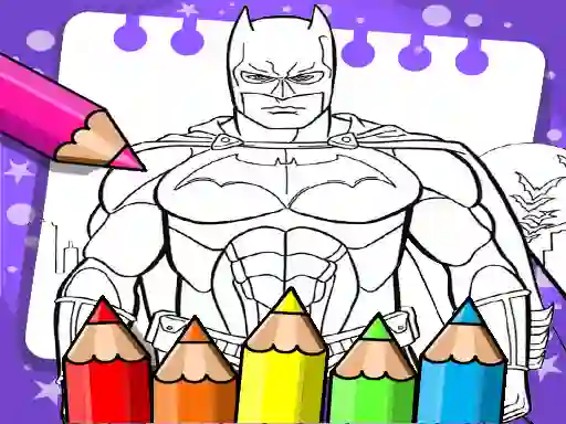 لعبة Batman Beyond Coloring Book على الانترنت