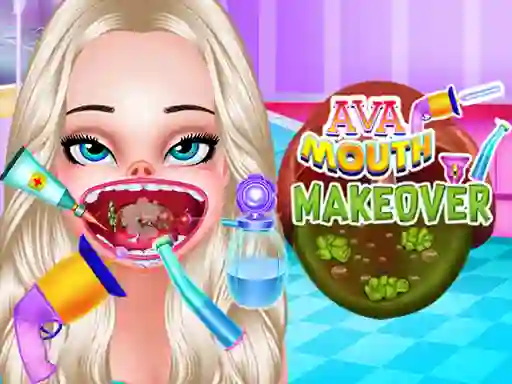 لعبة Ava Mouth Makeover على الانترنت