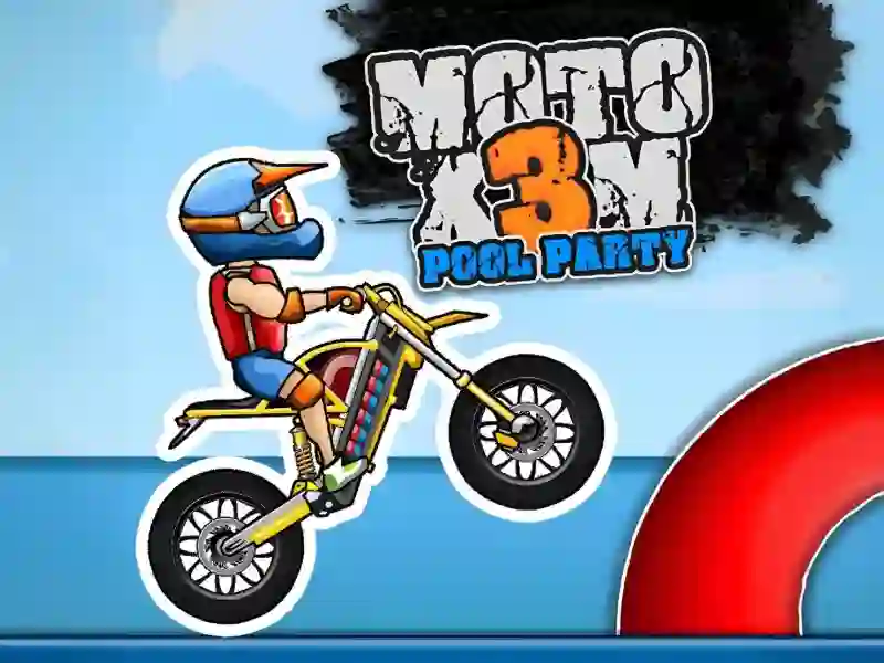 لعبة Moto X3M  Pool Party على الانترنت