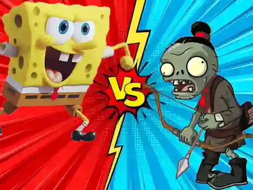 لعبة Zombie Vs SpongeBoob على الانترنت