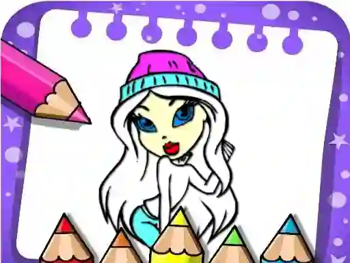 لعبة Easy Bratz Coloring على الانترنت