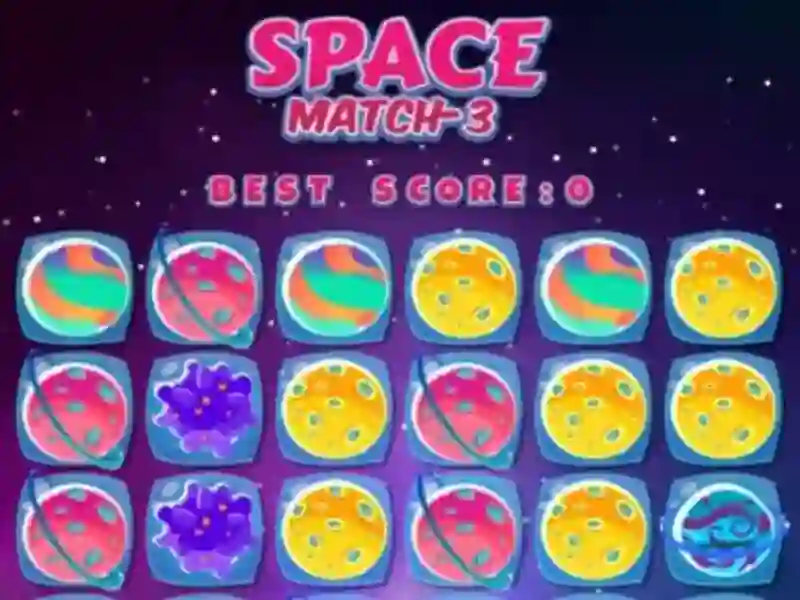 لعبة Space Match3 على الانترنت
