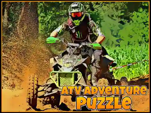 لعبة ATV Adventure Puzzle على الانترنت