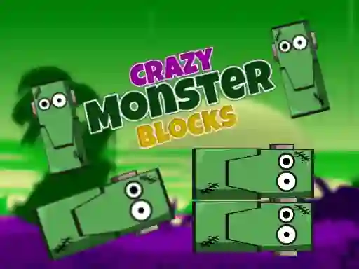 لعبة Crazy Monster Blocks على الانترنت
