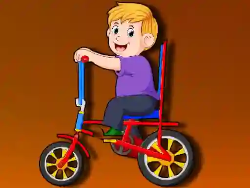 لعبة Cartoon Bike Jigsaw على الانترنت