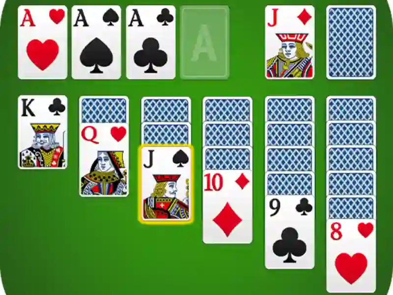 لعبة Classic solitaire على الانترنت