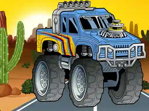 لعبة Crazy Monster Truck على الانترنت