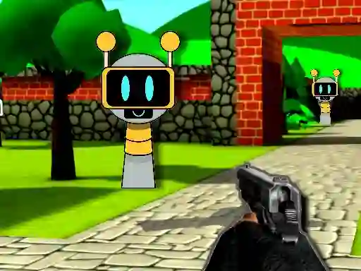 لعبة Sprunki 3D Shooter على الانترنت