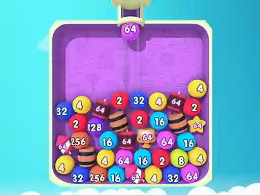 لعبة Bubble Merge 2048 على الانترنت