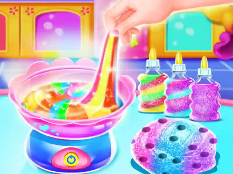 لعبة Unicorn Slime Designer على الانترنت