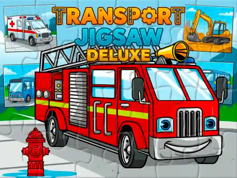 لعبة Transport Jigsaw Deluxe على الانترنت