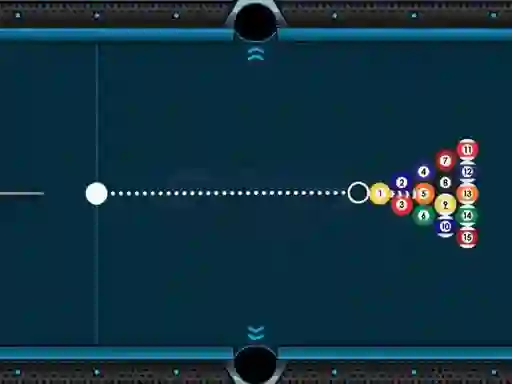 لعبة Billiards 8 Ball على الانترنت