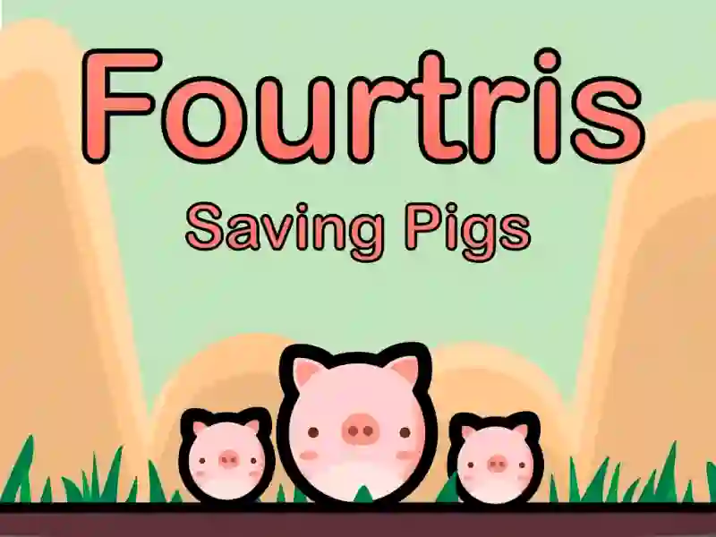 لعبة Fourtris Saving Pigs على الانترنت
