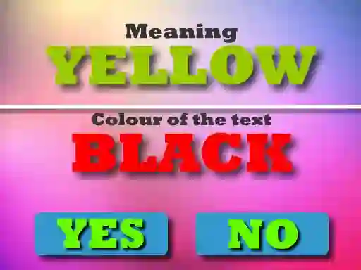 لعبة Colour Text Challeenge على الانترنت