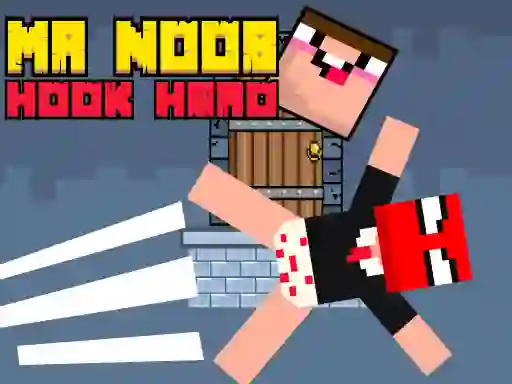 لعبة Mr Noob Hook Hero على الانترنت