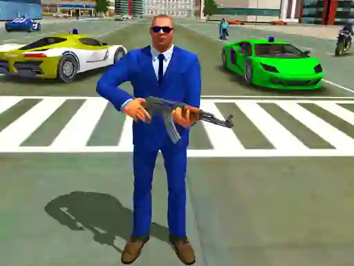 لعبة Police Crime City: Simulator Police Car Driving على الانترنت