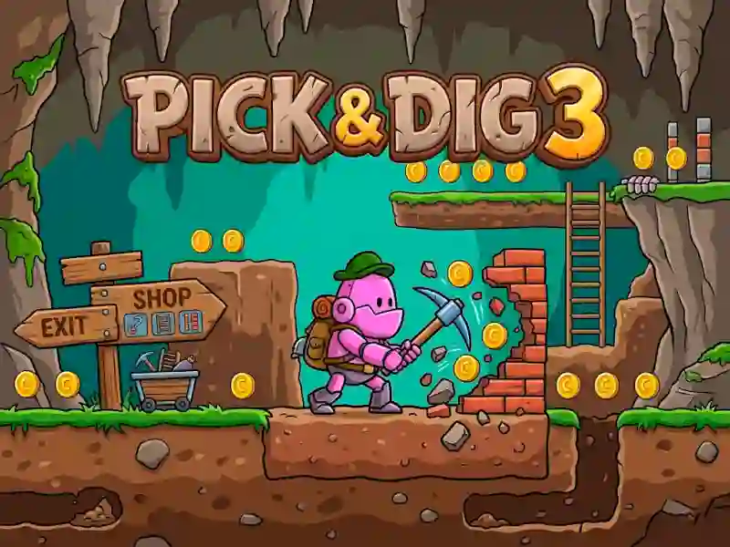لعبة Pick & Dig 3 على الانترنت